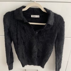 Zara fuzzy sweater